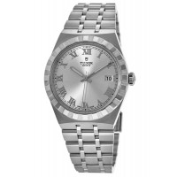 Tudor Royal Silver Dial Stainless Steel Unisex Replica Watch M28400-0001