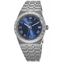 Tudor Royal Roman Blue Dial Steel Automatic Women's Replica Watch M28400-0006