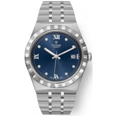 Tudor Royal Blue Diamond Dial Stainless Steel Unisex Replica Watch M28500-0006