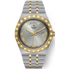 Tudor Royal Silver Dial Stainless Steel and Yellow Gold Unisex Replica Watch M28603-0001