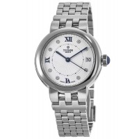 Tudor Clair De Rose 34mm White Dial Stainless Steel Women's Replica Watch M35800-0004