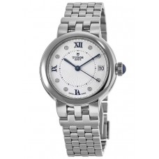 Tudor Clair De Rose 34mm White Dial Stainless Steel Women's Replica Watch M35800-0004
