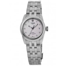 Tudor Glamour Date Silver Diamond-Set Dial Stainless Steel Unisex Replica Watch M51000-0004