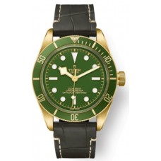 Tudor Black Bay Fifty-Eight 18kt Yellow Gold Green Dial  Men's Replica Watch M79018V-0001