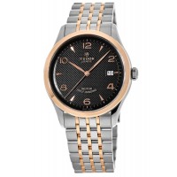 Tudor 1926 Black Dial Rose Gold and Stainless Steel Men's Replica Watch M91651-0003