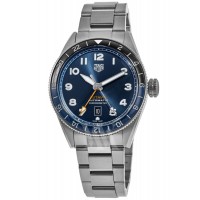 Tag Heuer Autavia COSC GMT Batman Blue Dial Steel Men's Replica Watch WBE511A.BA0650