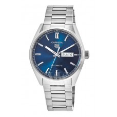 Tag Heuer Carrera Calibre 5 Day-Date Blue Dial Steel Men's Replica Watch WBN2012.BA0640