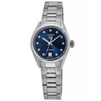 Tag Heuer Carrera Automatic Blue Diamond Dial Steel Women's Replica Watch WBN2413.BA0621