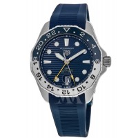 Tag Heuer Aquaracer Professional 300 Blue Dial Rubber Strap Men's Replica Watch WBP2010.FT6198