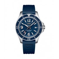 Breitling Superocean Automatic 42 Blue Dial Rubber Strap Men's A17366D81C1S1 replica