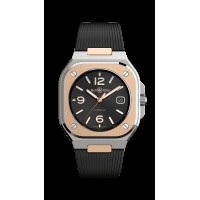 Bell & Ross BR05A-BL-STPG/SRB BR 05 Black Steel and Gold Watch replica