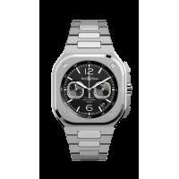 Bell & Ross BR 05 Chrono Black Steel Bracelet Watch BR05C-BL-ST/SST replica