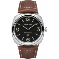 Replica Radiomir Base 3 Days 45MM Black Dial Strap Men's