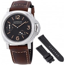 Replica Panerai Luminor 8 Days Power Reserve Manual-winding Black Dial 44 mm Men's PAM00795