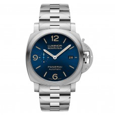 Replica Panerai Luminor Marina 44 mm Automatic Blue Dial Men's PAM01058