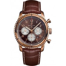 Breitling Aviator 8 B01 Chronograph 43 Red Gold RB0119131Q1P2 replica