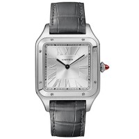 Replica Cartier Santos Dumont Limited Edition Platinum "Le Bresil"WGSA0034