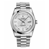 Rolex Day Date Platinum Meteorite dial 118206 MTDP Replica