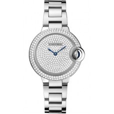 Cartier Ballon Bleu White Gold With Diamonds we902048 Replica